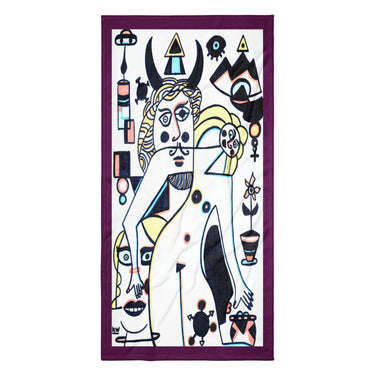 KW Gallery Artist Towel 41🛁 - Winter Sunshine Marketplace